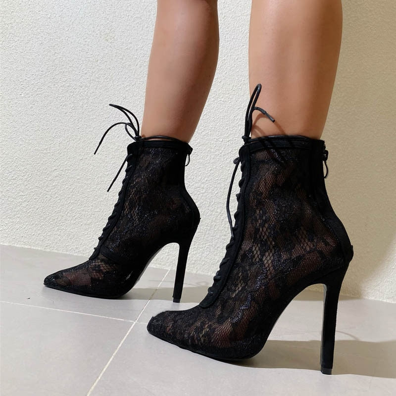 Exotica Lace Boots