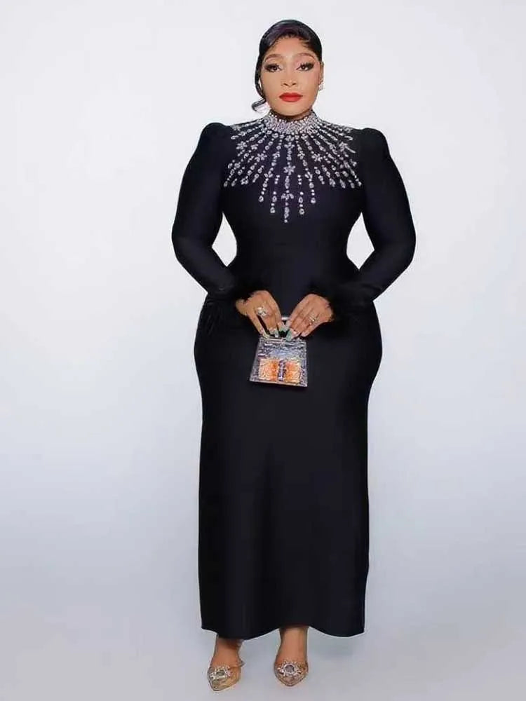 Round Collar Elegant Chic Bodycon Dress