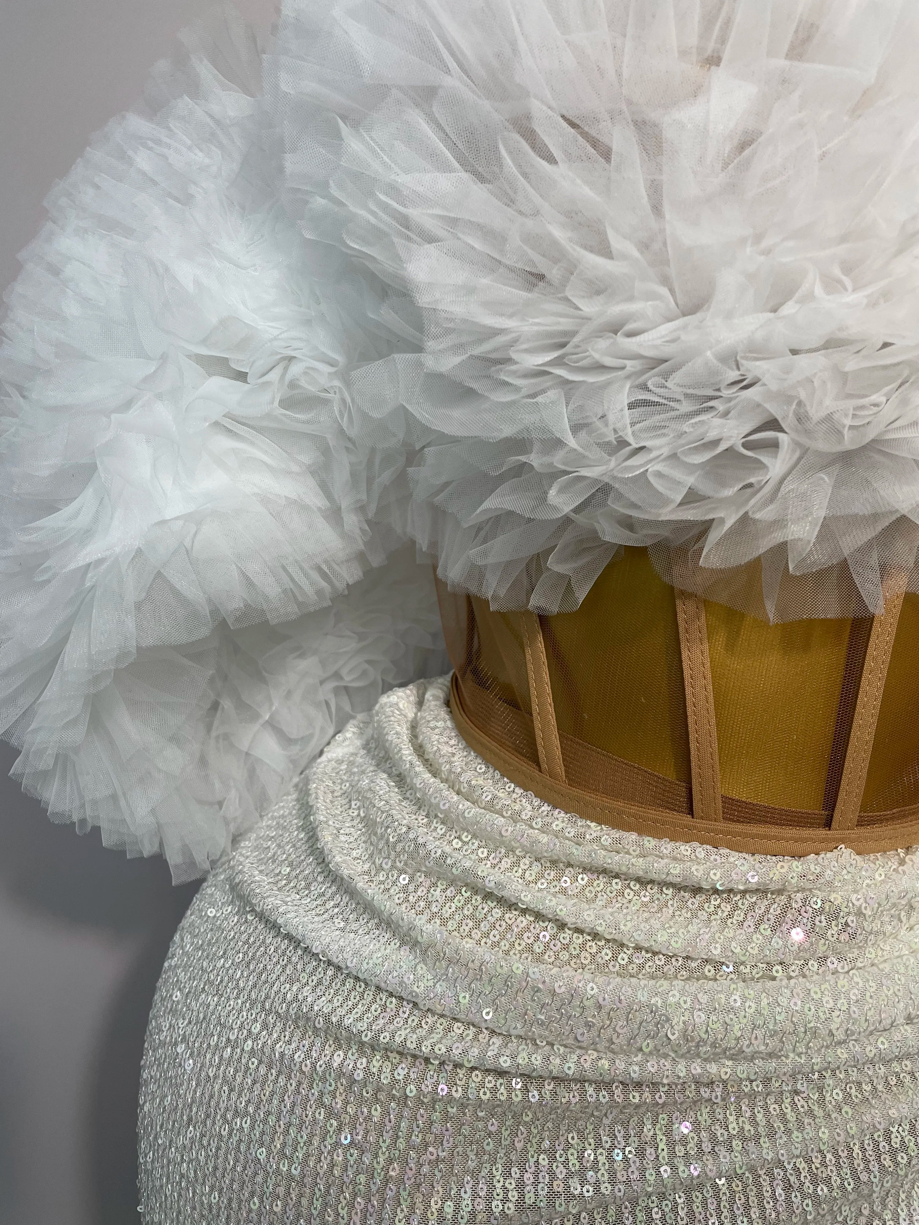 Sequins Top Short Skirt Outfit Dress