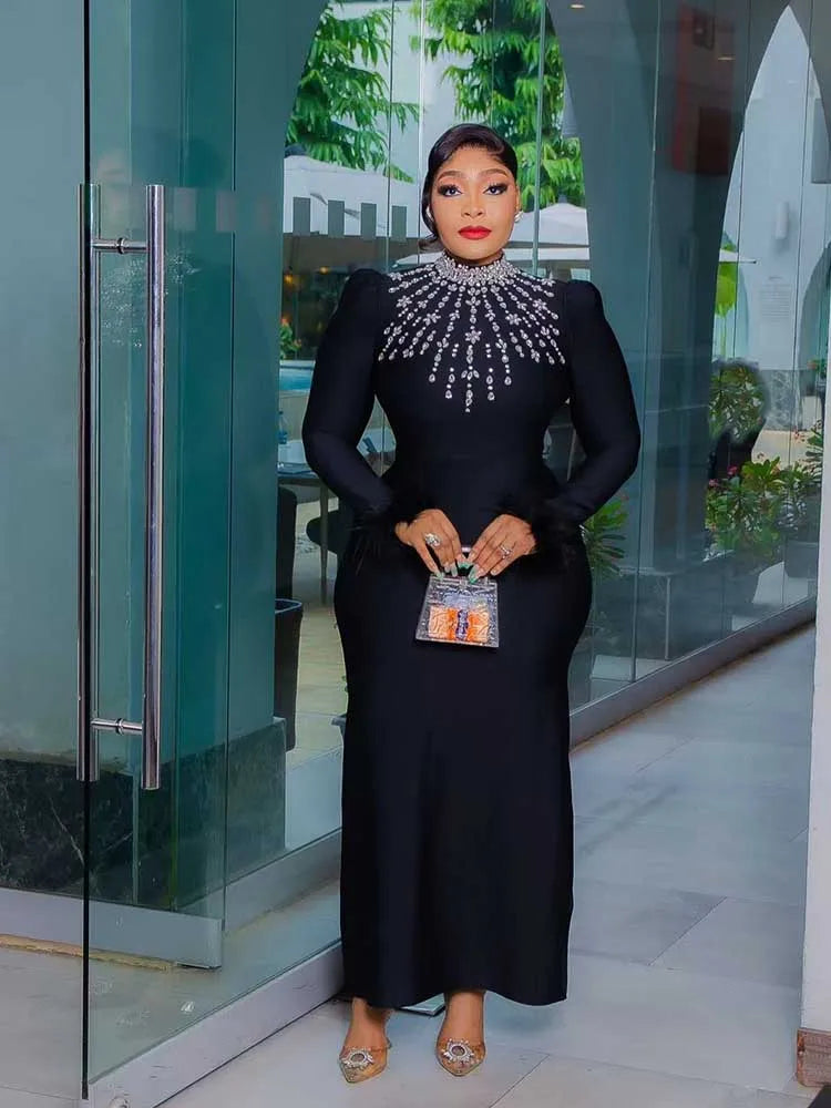 Round Collar Elegant Chic Bodycon Dress