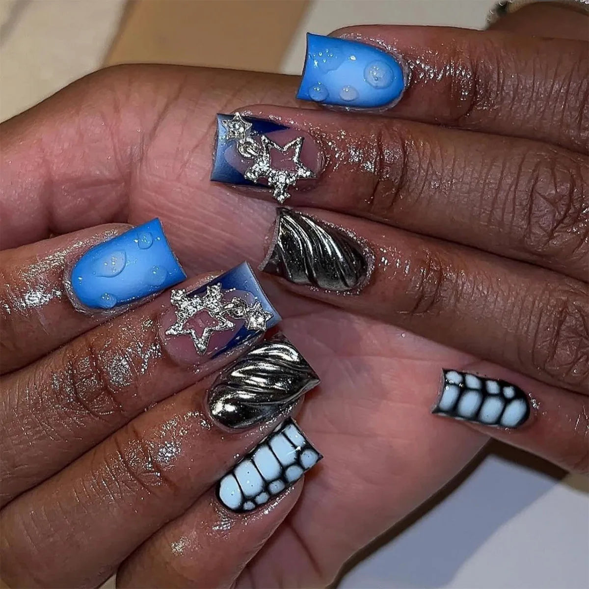 Duck Shaped Nails