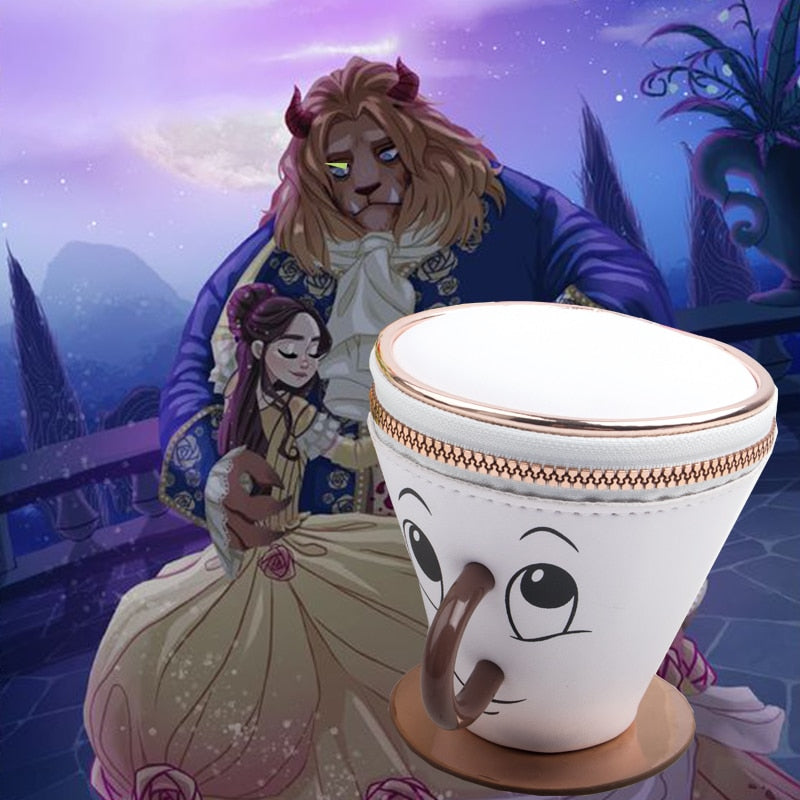 Beauty and the Beast Tea cup purse
