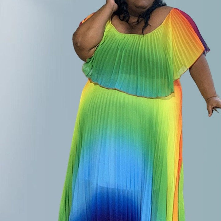 Rainbow World Dress