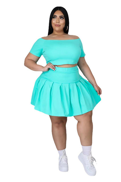 Bad Girl Mini Skirt Set